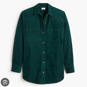 J. Crew factory corduroy work shirt with pockets